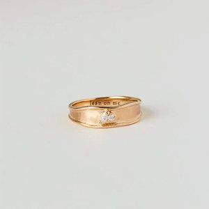 Yellow Gold Bluboho Ring - Kindred Spirits Band Ring